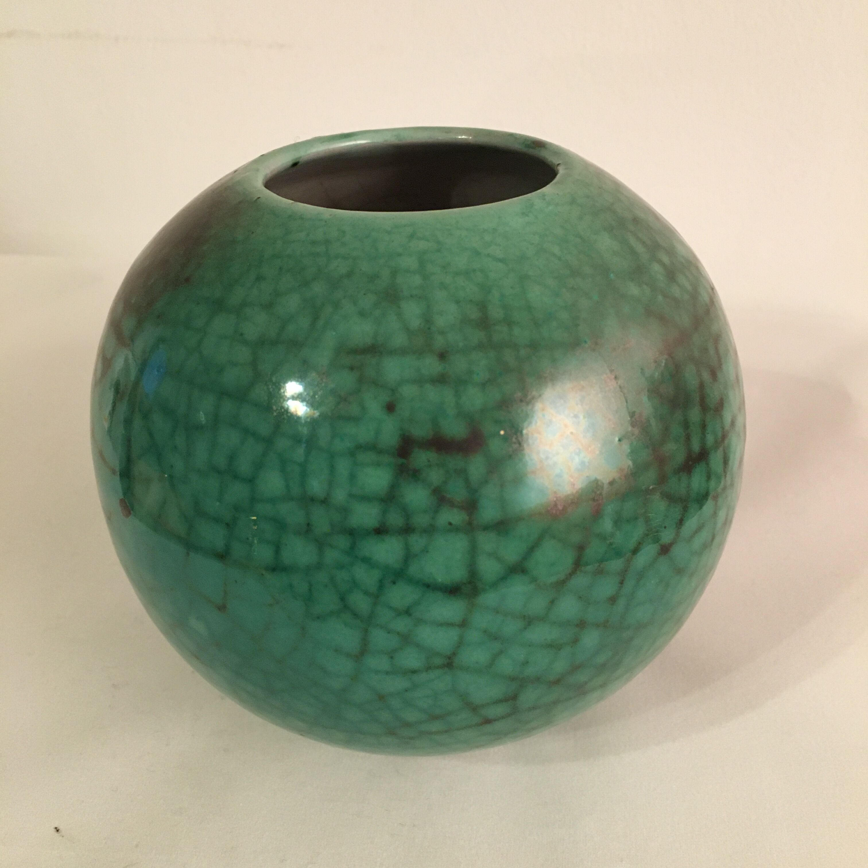 Vase boule primavera cab art déco