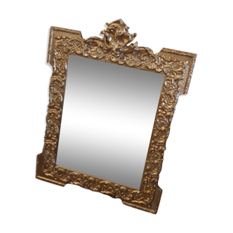 Vintage golden mirror