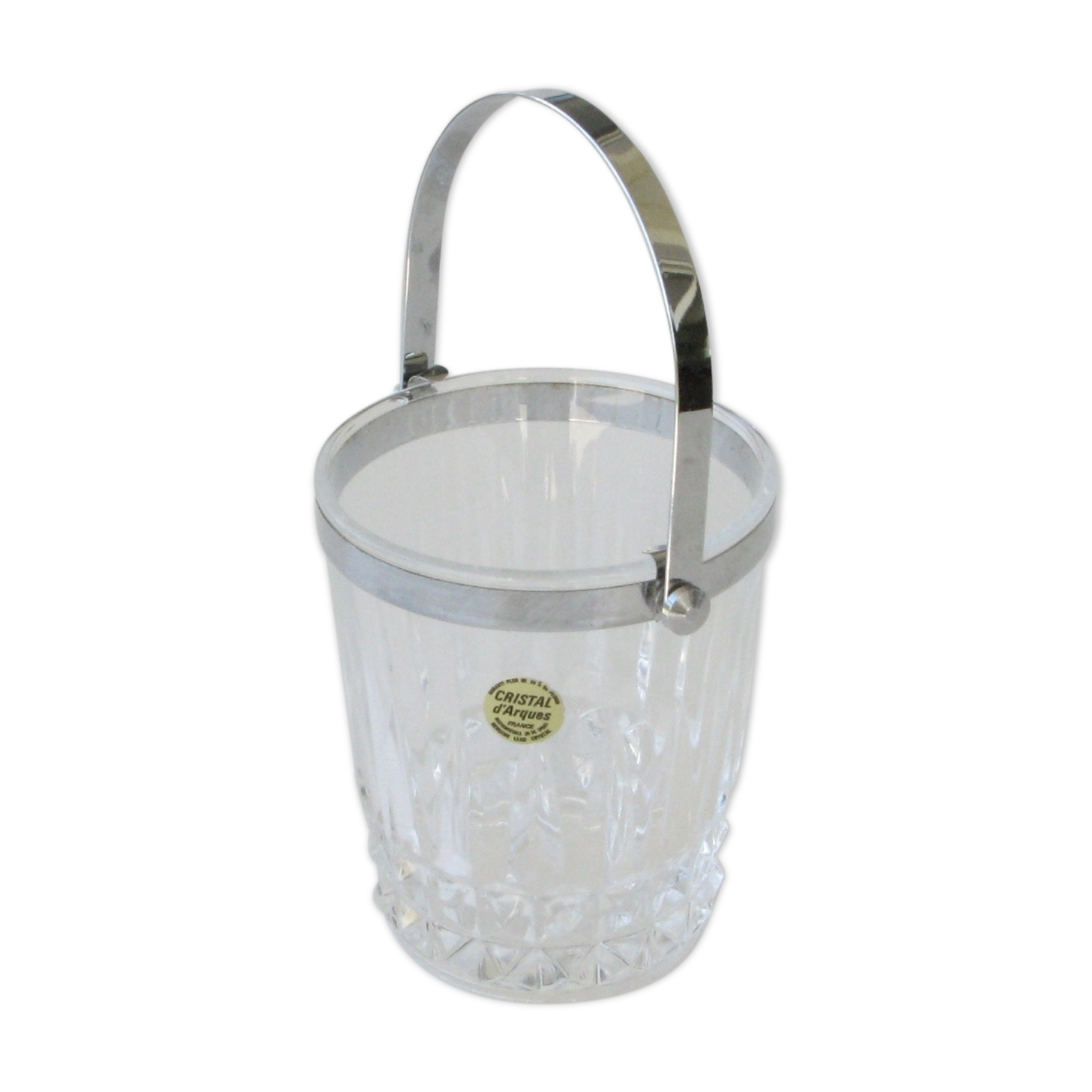 Ice bucket crystal by Arques France