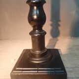 Louis XVI style selette in blackened wood