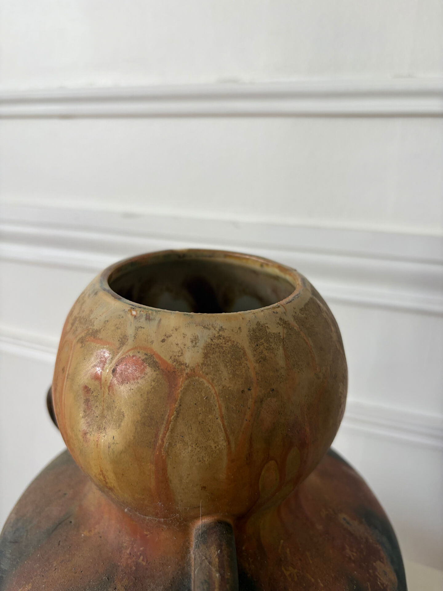 Art ceramic vase by Gilbert Metenier