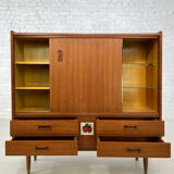 Buffet bar showcase of the 50s - 60s