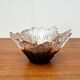 Glass bowl from the modern Revontulet series by Tauno Wirkkala for Humppila, Finland, 1960s.