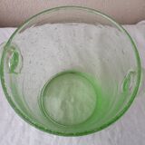 Bubble glass champagne bucket