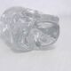 Soliflore "ice" glass 70s