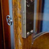 Large Provençal library in Louis XV style made of oak from the 20th century.