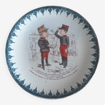 HB and company talking plate