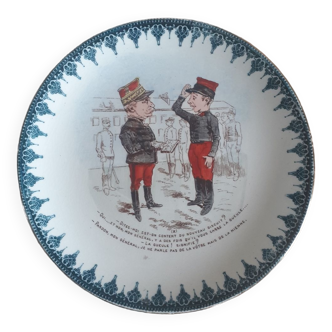 HB and company talking plate