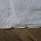 Set of a sheet and its 2 matching monogrammed RR pillowcases