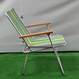 Vintage 70 year camping folding chair