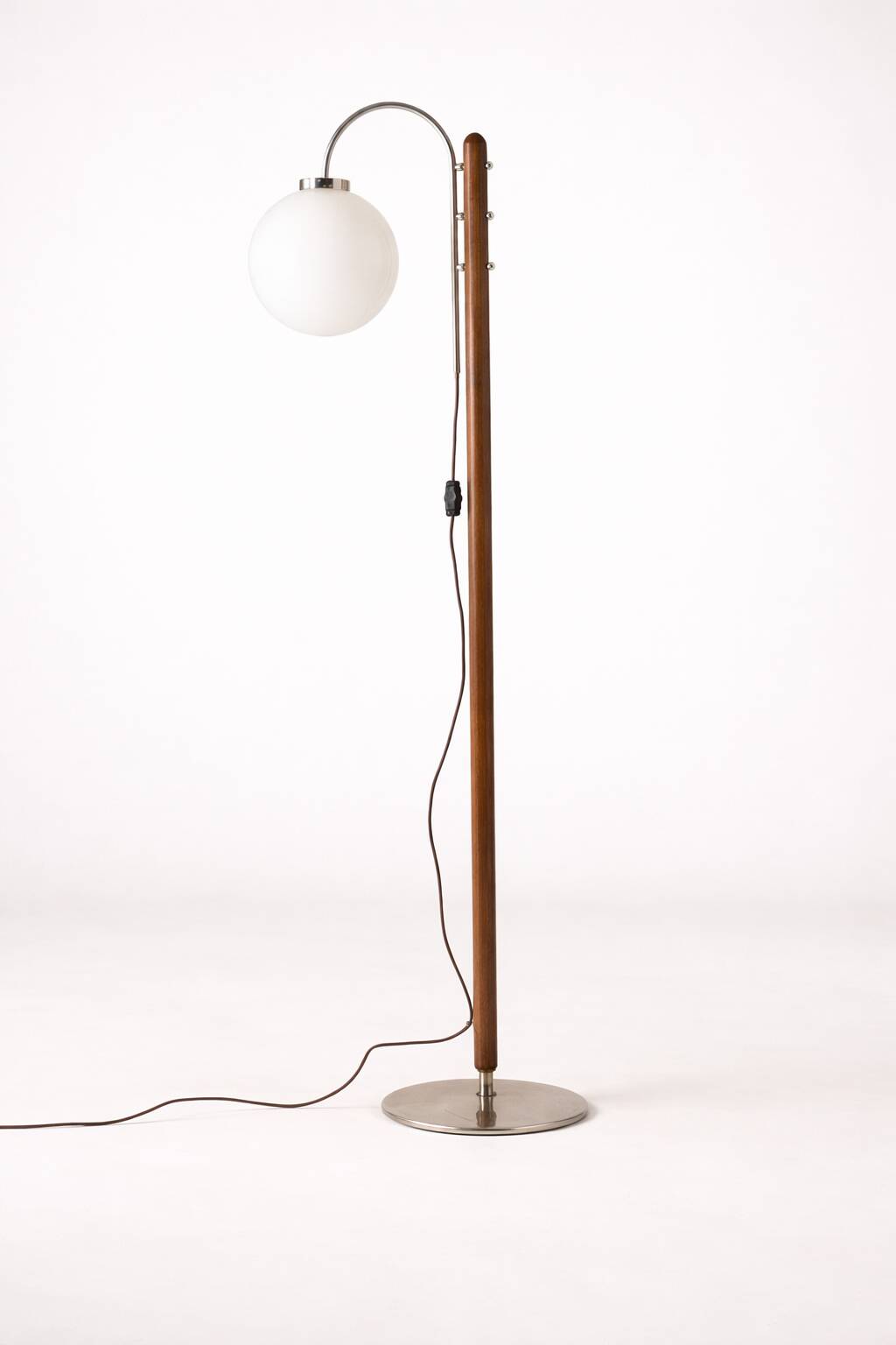 Standard lamp, Jindřich Halabala, 1930s–1940s, Czechoslovakia