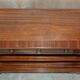 Vintage Low Bevan Funnell Library in Flamed Mahogany with Two Drawers