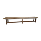 Wooden bench