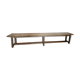 Wooden bench