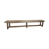 Wooden bench