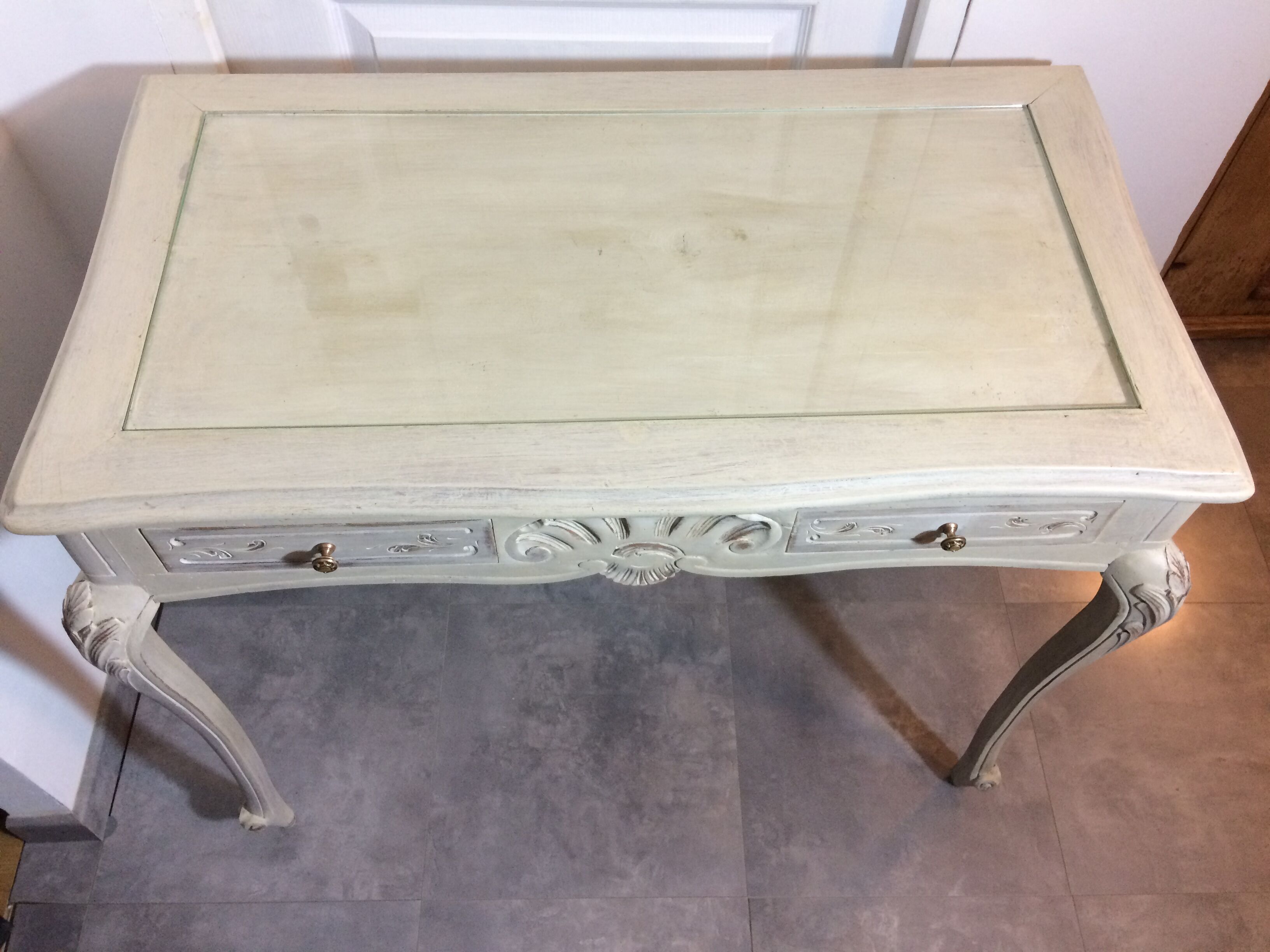 Desk or console table  1930s