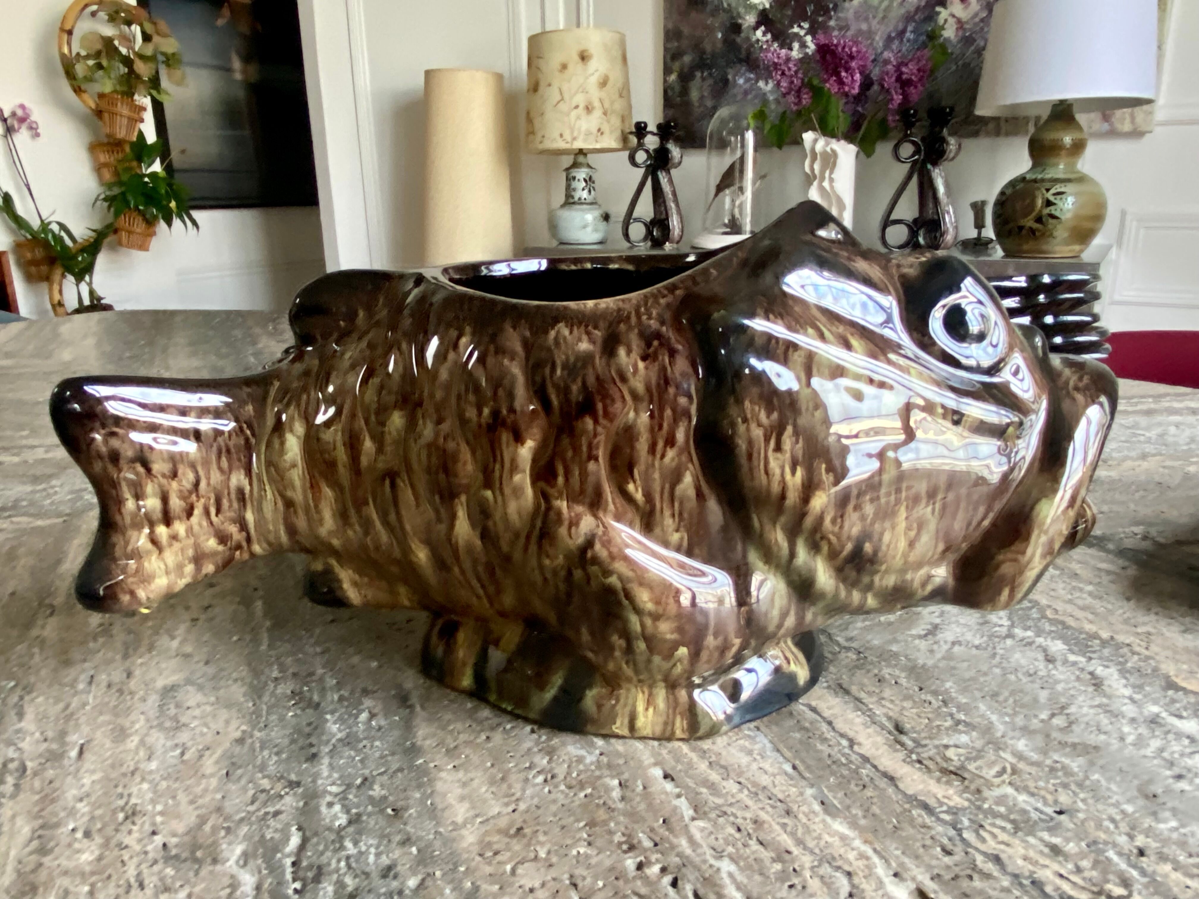 Soup bowl of a marius giuge fish set