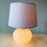 Pink Murano lamp