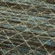 Hand-Knotted Turkish Contemporary 79 cm x 269 cm Blue Wool Runner Carpet