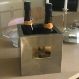 Square champagne bucket 2 bottles