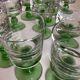 Set of 12 massive stemmed tumbler glasses 1960