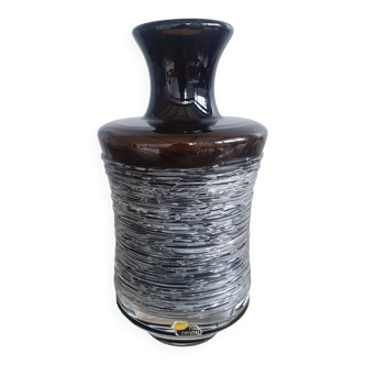 Swedish Bengt Edenfalk Sruf crystal vase