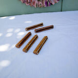 5 doors art deco mustard knives