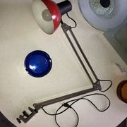 Lampe d'architecte rouge   patented  finlande
