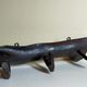 Art-Popular brutalist wall coat holder in solid wood