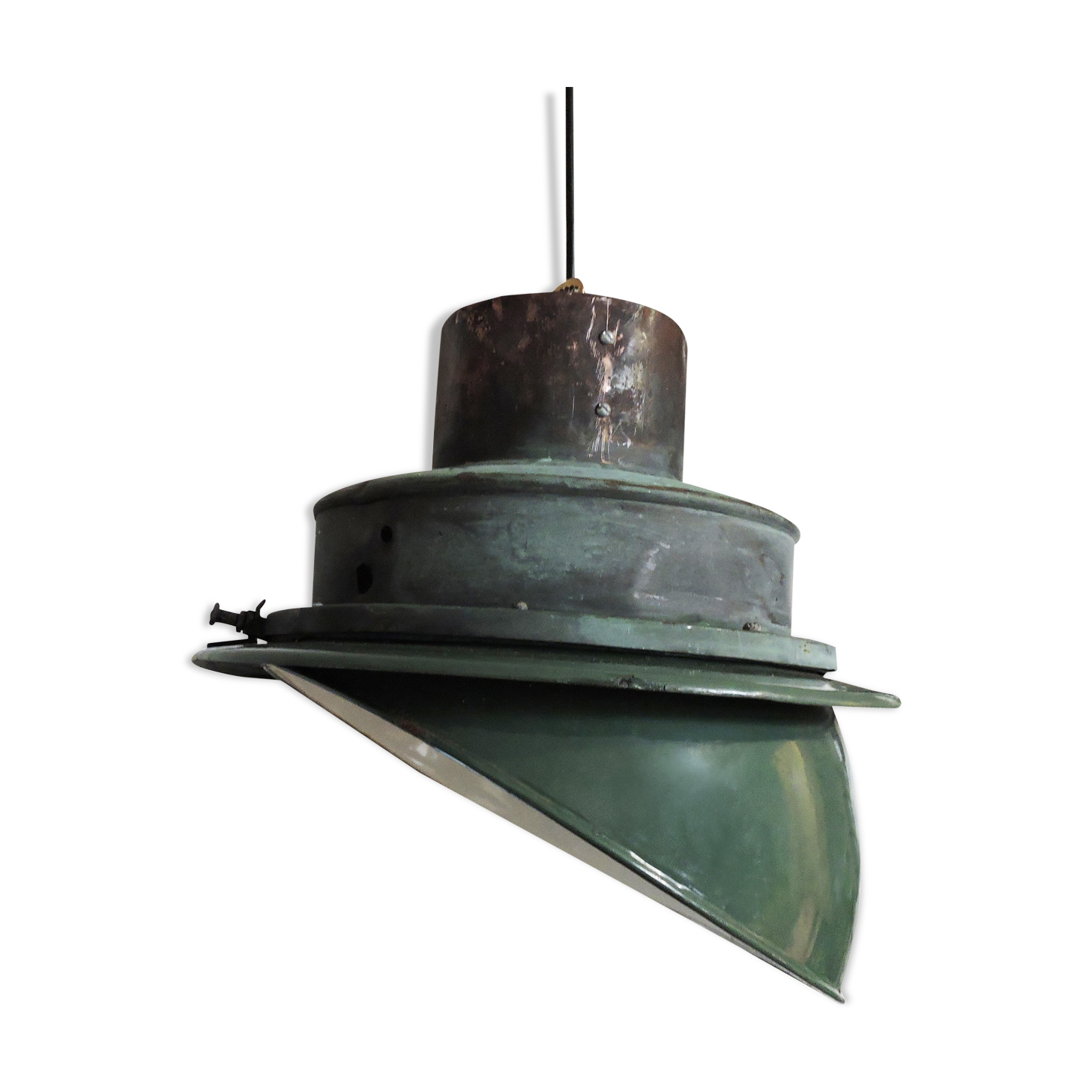 Industrial hanging lamp, 1950