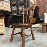 Set of 4 brutalist chairs