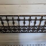 Old cast iron balcony house