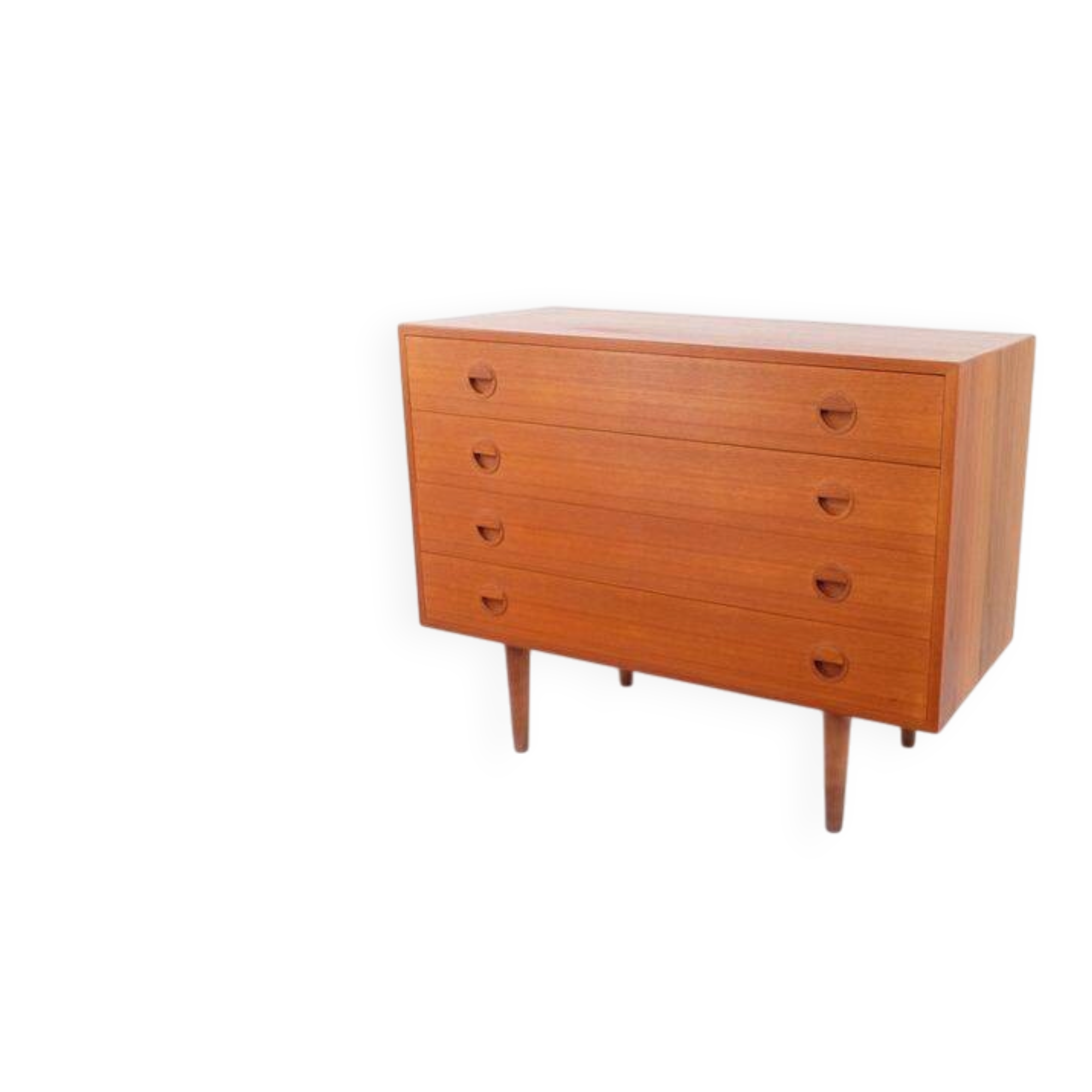Commode vintage rétro années 60-70 HG Møbler en teck, style années 60-70.