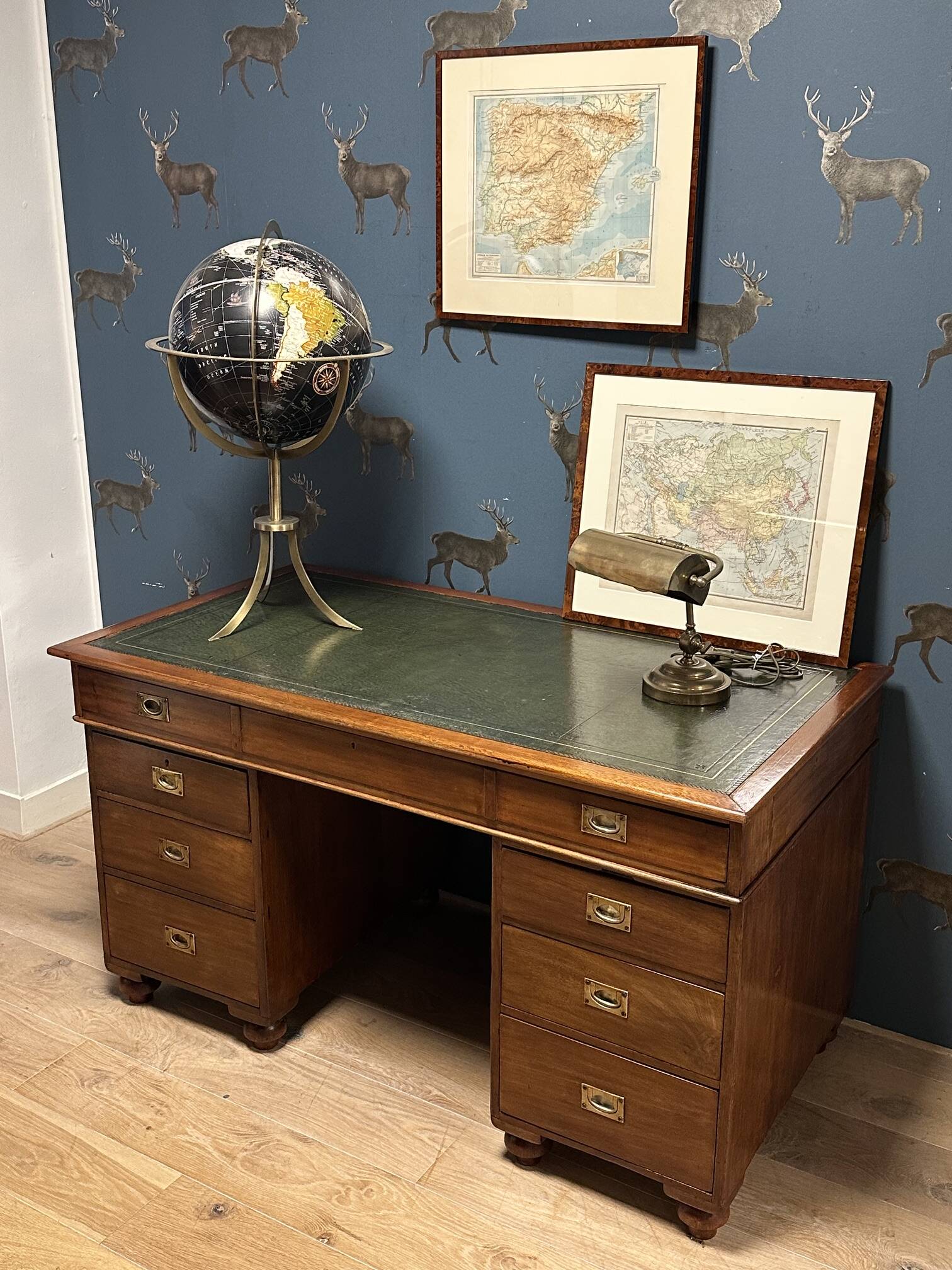 antique campaign desk