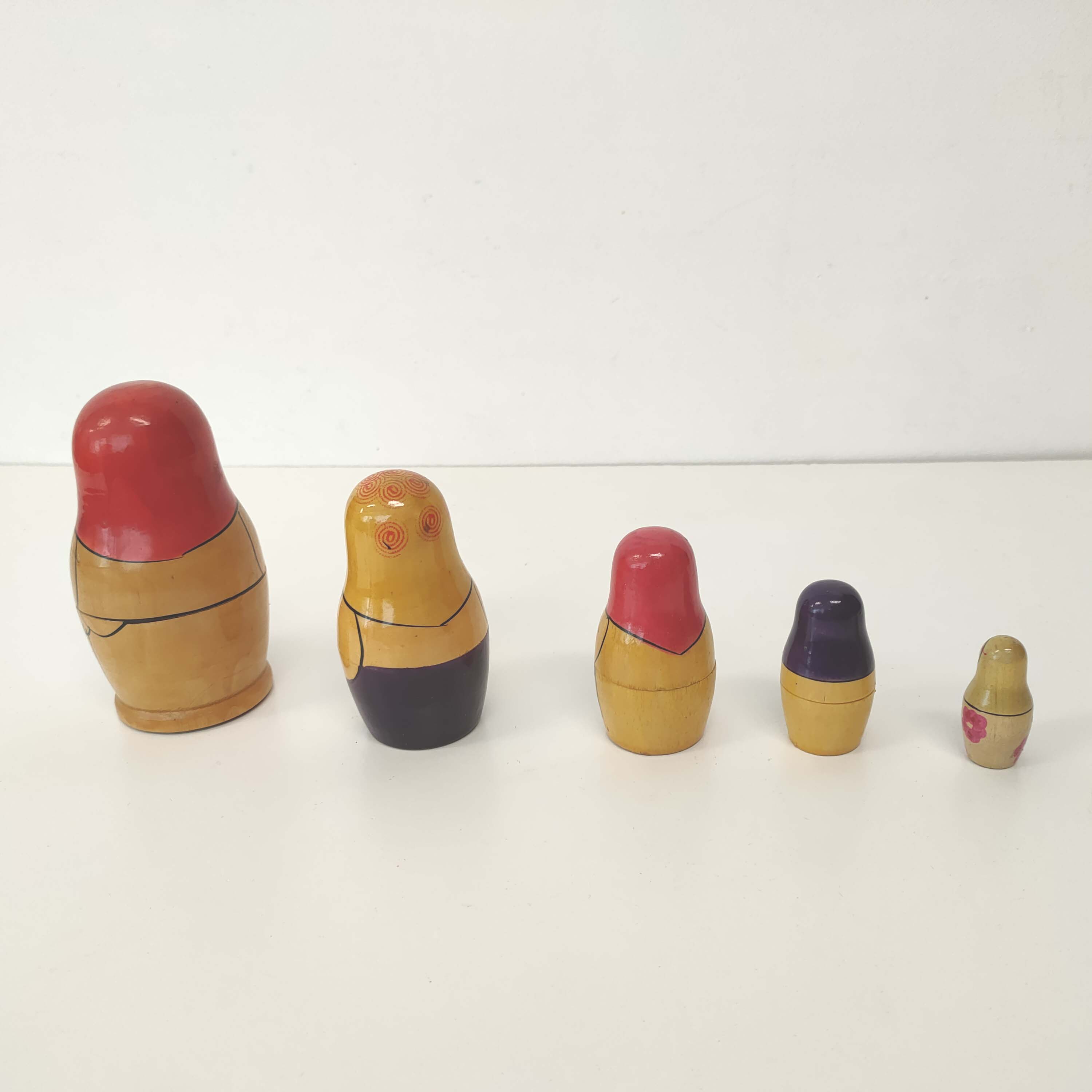 Russian dolls gigognes matriochka