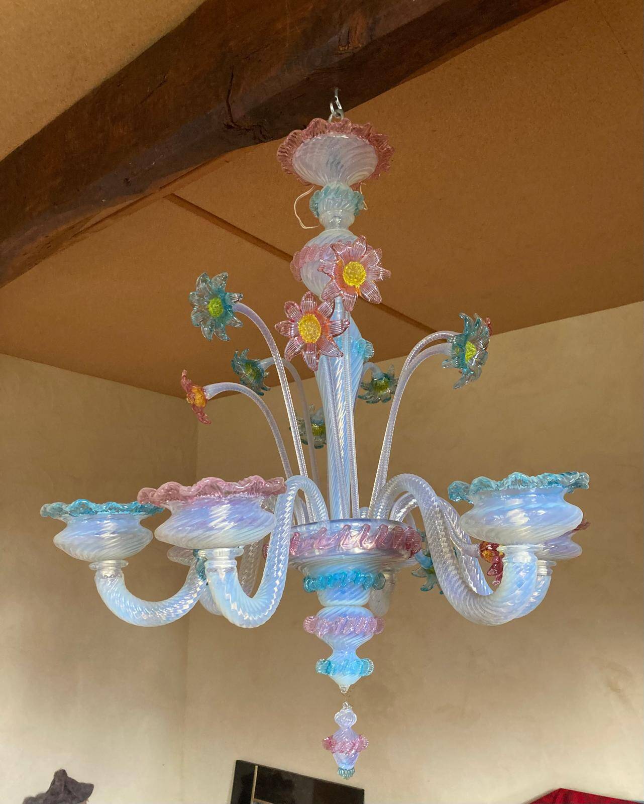 Murano chandelier from the 1950s