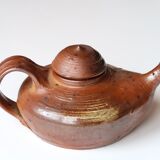 Théière en grès de Didier Cossin, années 60