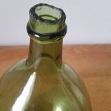 Vintage green demijohn