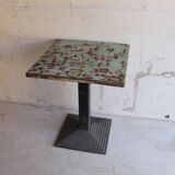 Art Deco metal bistro table