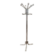 Vintage tubular chrome coat rack, 1970s