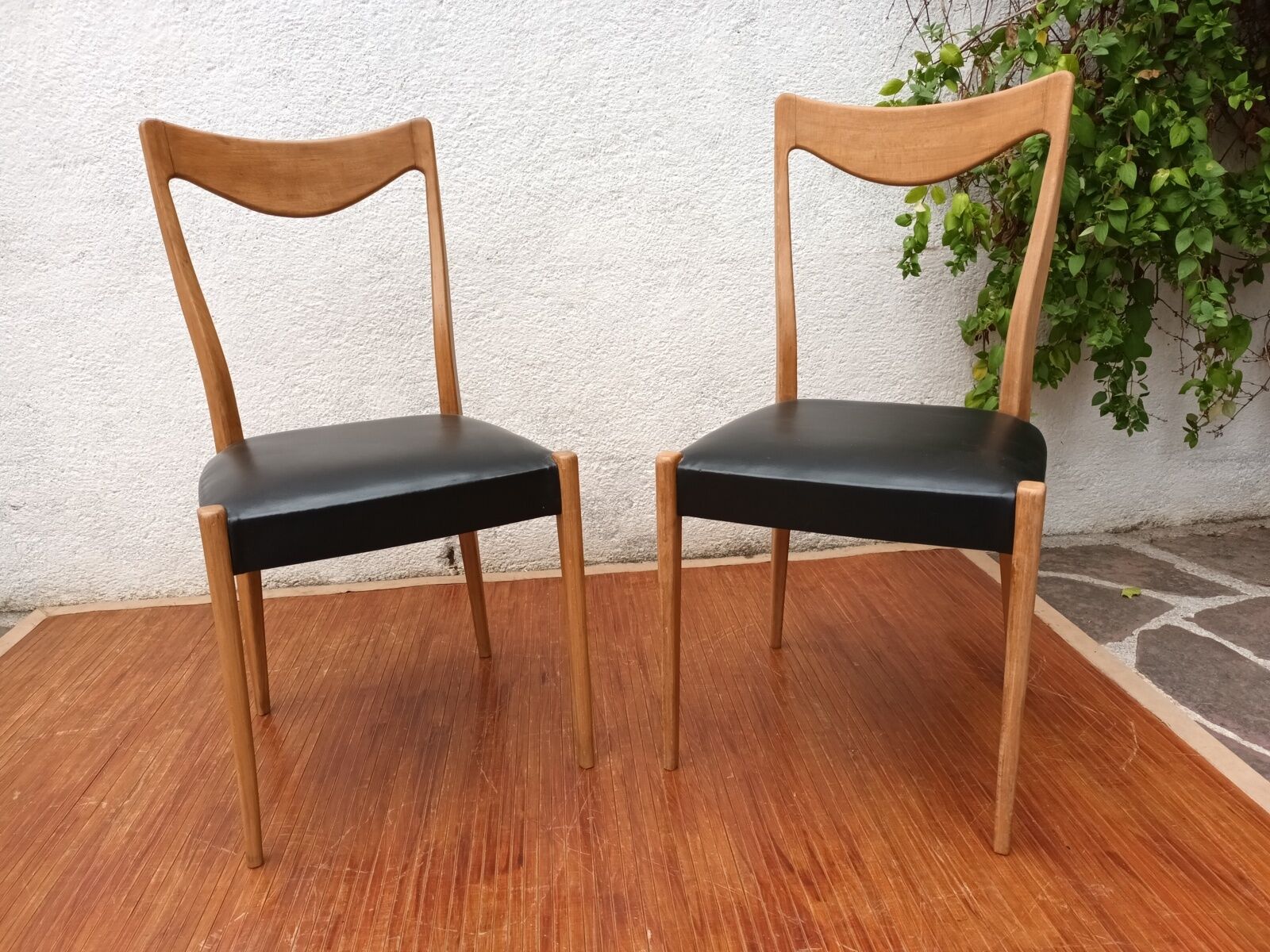 Scandinavian folding teak table