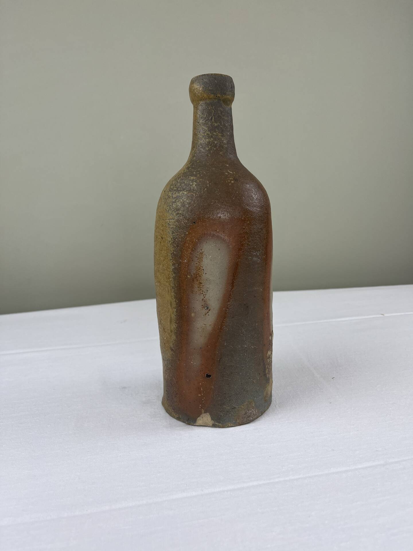 Bouteille en grès flammé XIXème