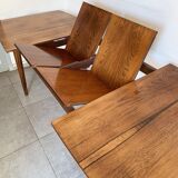 Table à repas vintage par McIntosh datant des années 60 extensible