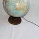 Globe terrestre vintage 1970