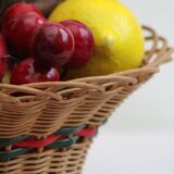 Vintage wicker basket