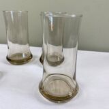 4 smoked mirrored glasses