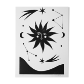 The shadow of the Sun