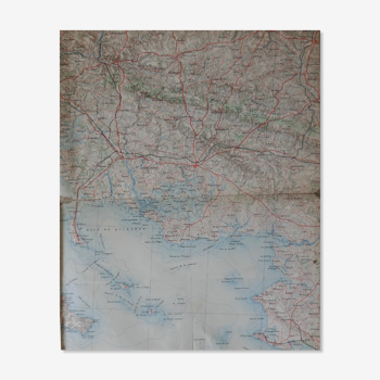 Carte ancienne Golfe du Morbihan