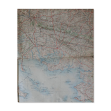 Old map Gulf of Morbihan