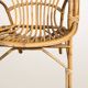 Fauteuil corbeille en rotin
